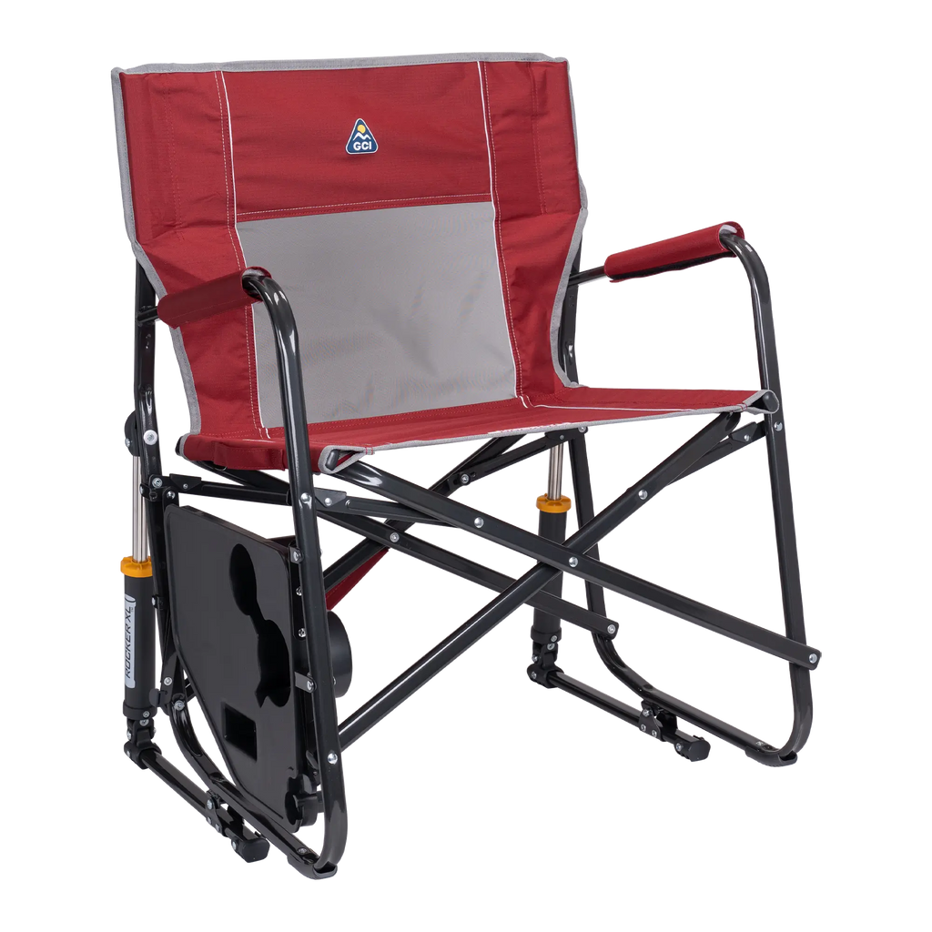 Smooth Motion Freestyle Rocker XL with Side Table - Choice 836 - Freestyle Rocker Portable Outdoor Folding Chair Detail