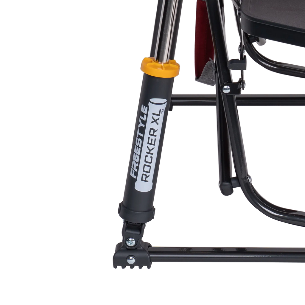 Smooth Motion Freestyle Rocker XL with Side Table - Choice 836 - Freestyle Rocker Portable Outdoor Folding Chair Detail