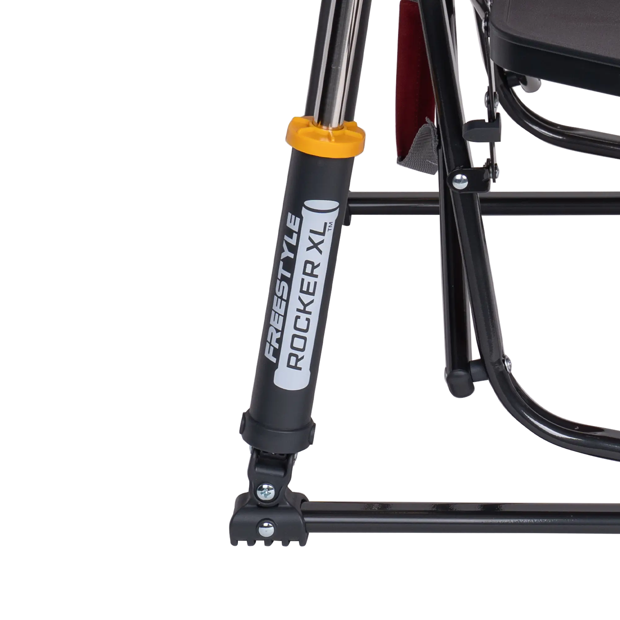 Smooth Motion Freestyle Rocker XL with Side Table - Choice 836 - Freestyle Rocker Portable Outdoor Folding Chair Detail