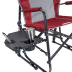 Smooth Motion Freestyle Rocker XL with Side Table - Choice 836 - Freestyle Rocker Portable Outdoor Folding Chair Detail