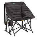 Smooth Motion Puff Rocker - Choice 731 - Freestyle Rocker Portable Outdoor Folding Chair - Black