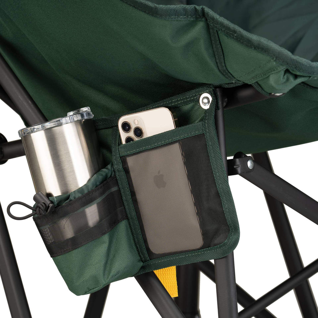 Smooth Motion Puff Rocker - Choice 731 - Freestyle Rocker Portable Outdoor Folding Chair Detail