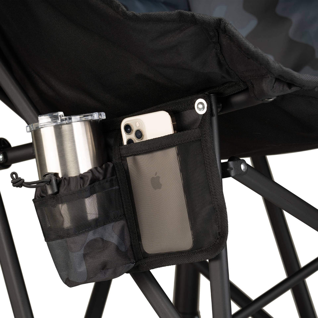 Smooth Motion Puff Rocker - Choice 731 - Freestyle Rocker Portable Outdoor Folding Chair Detail