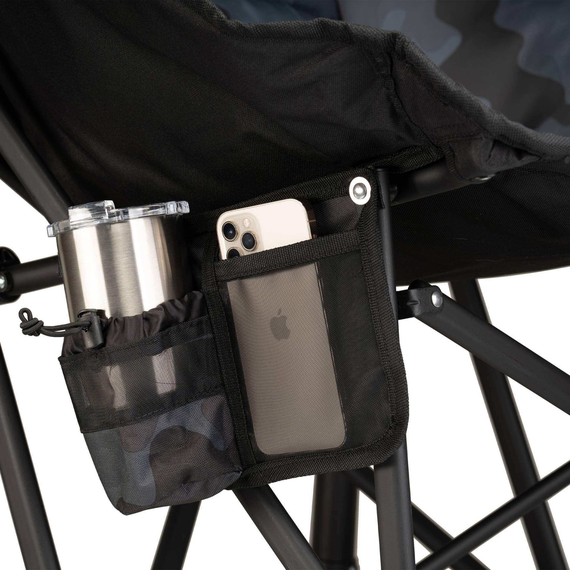 Smooth Motion Puff Rocker - Choice 731 - Freestyle Rocker Portable Outdoor Folding Chair Detail
