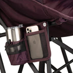 Smooth Motion Puff Rocker - Choice 731 - Freestyle Rocker Portable Outdoor Folding Chair Detail