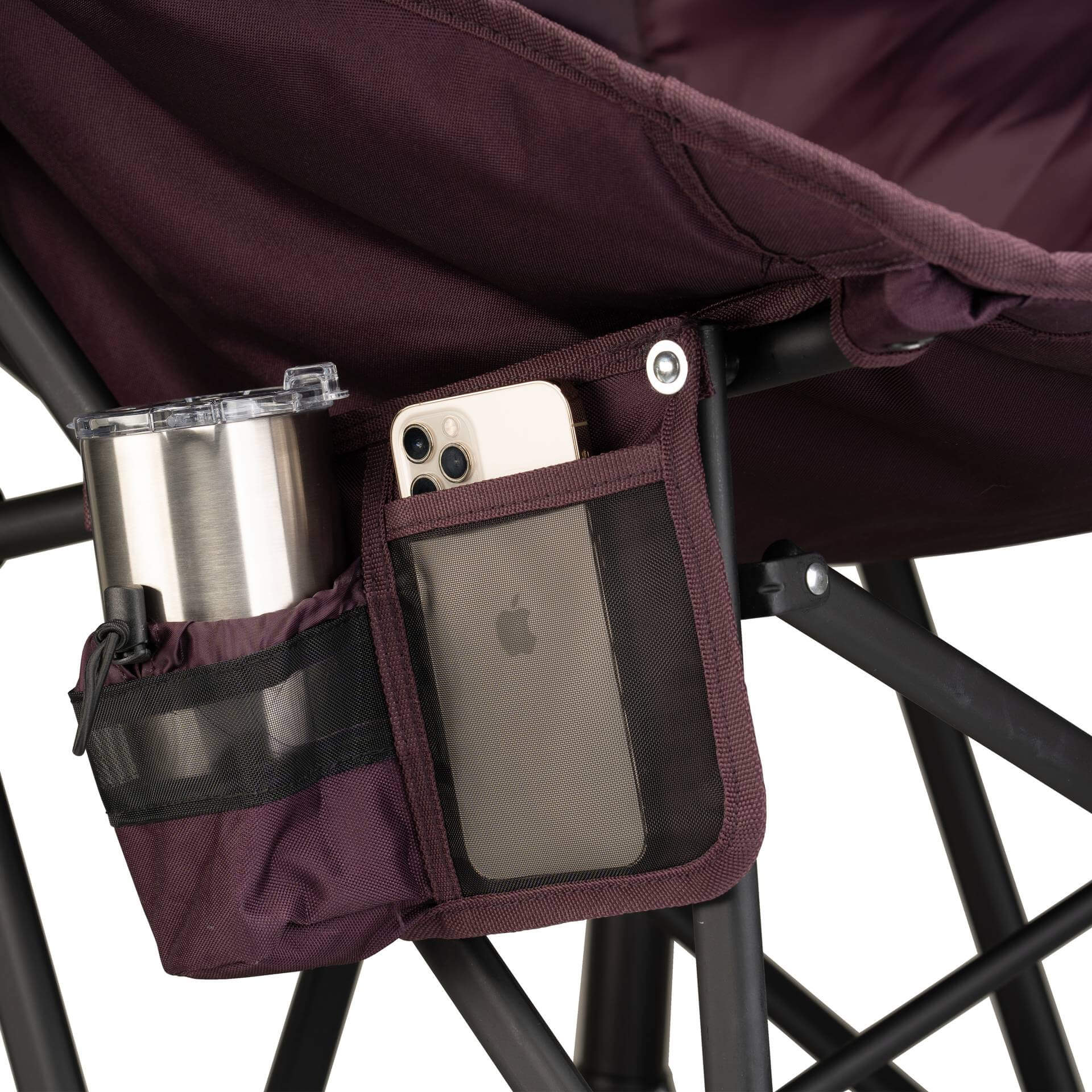 Smooth Motion Puff Rocker - Choice 731 - Freestyle Rocker Portable Outdoor Folding Chair Detail