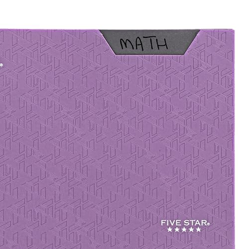 Five Star 2-Pocket Folder, Plastic Folder with Stay-Put Kit