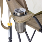 Heavy-Duty Freestyle Comfort Pro Rocker XL - Choice 107 - Heavy-Duty Kickback Rocker with Beverage Holder Detail