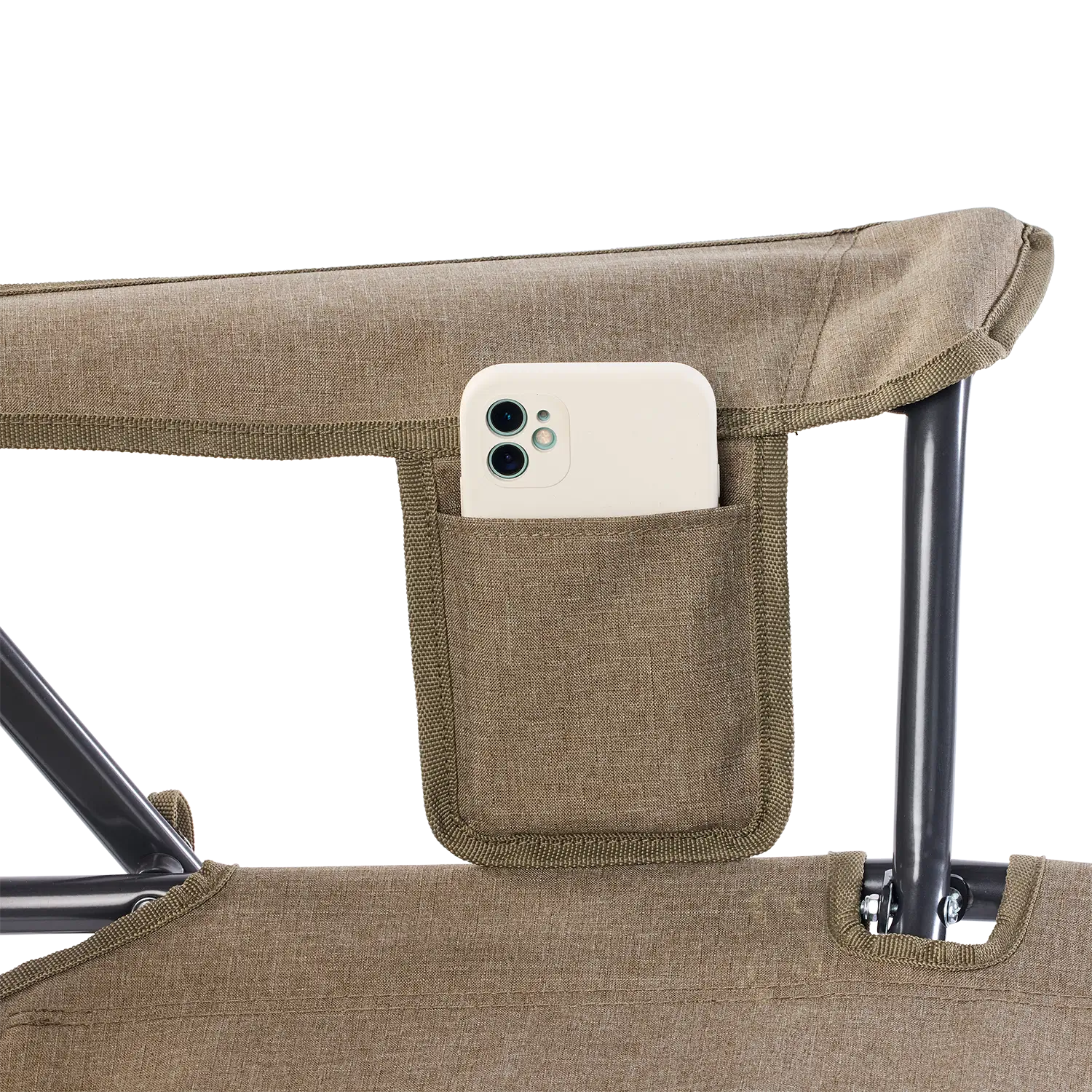 Heavy-Duty Freestyle Comfort Pro Rocker XL - Choice 107 - Heavy-Duty Kickback Rocker with Beverage Holder Detail