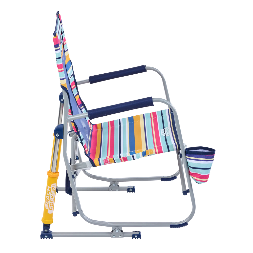 Luxury Camp Beach Rocker - Choice 712 - Freestyle Rocker Portable Outdoor Folding Chair Detail