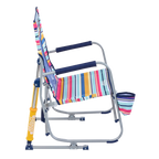 Luxury Camp Beach Rocker - Choice 712 - Freestyle Rocker Portable Outdoor Folding Chair Detail