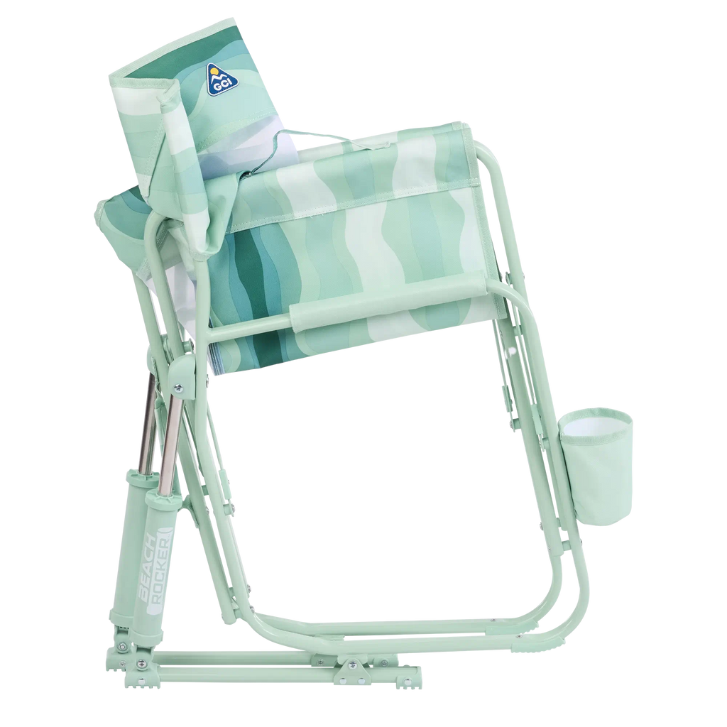Luxury Camp Beach Rocker - Choice 712 - Freestyle Rocker Portable Outdoor Folding Chair Detail