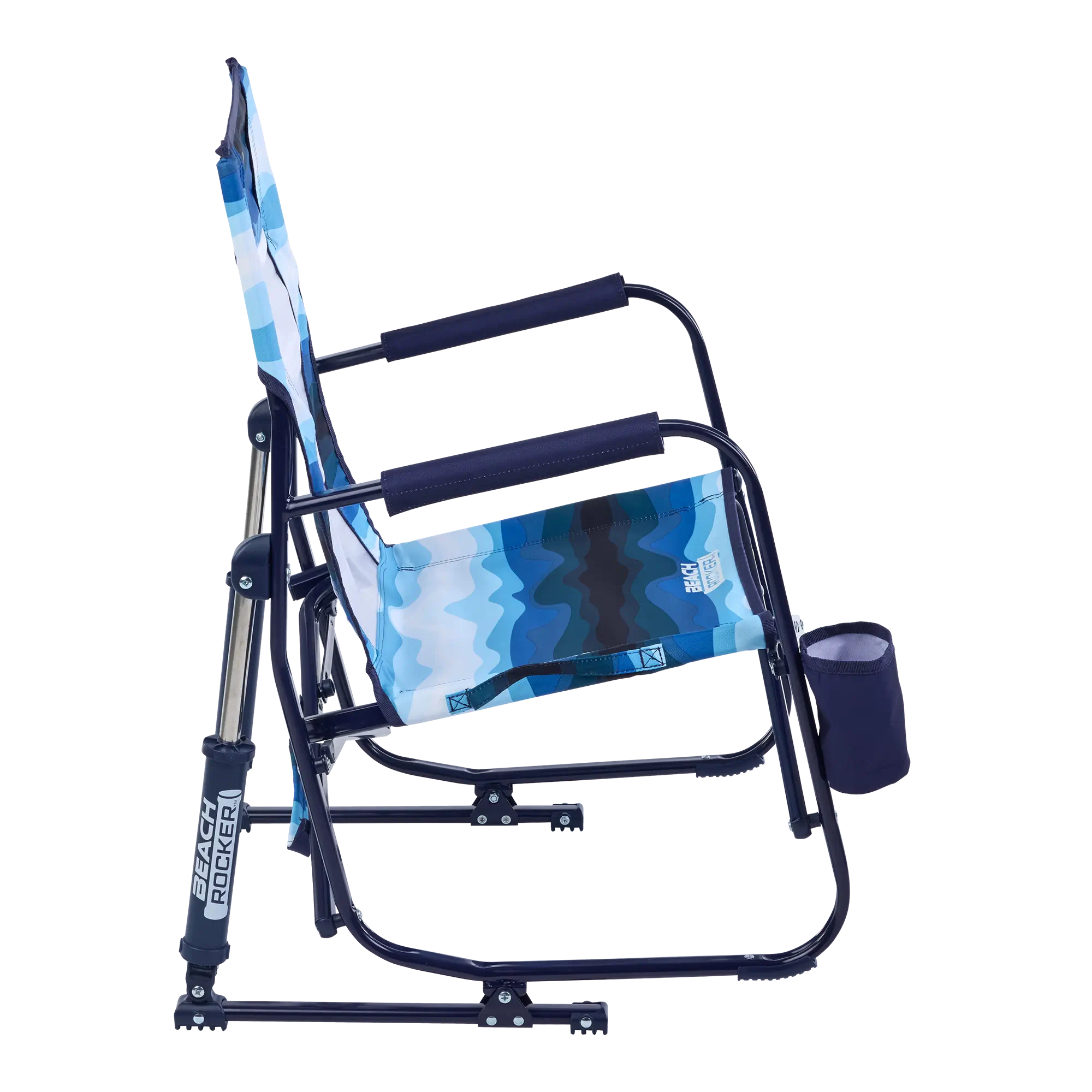 Luxury Camp Beach Rocker - Choice 712 - Freestyle Rocker Portable Outdoor Folding Chair Detail