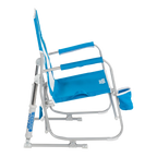 Luxury Camp Beach Rocker - Choice 712 - Freestyle Rocker Portable Outdoor Folding Chair Detail