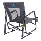 Premium All-Weather FirePit Rocker - Choice 737 - RoadTrip Rocker Smooth Motion Camp Chair Detail