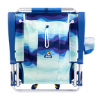 Low-Profile Backpack Beach Chair - Choice 709 - Multi-Position Outdoor Beach Chair with Pillow Detail