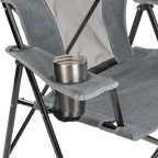 Lightweight Messenger Comfort Quad Chair - Choice 989 - Pico Compact Folding Camp Chair with Carry Bag Detail