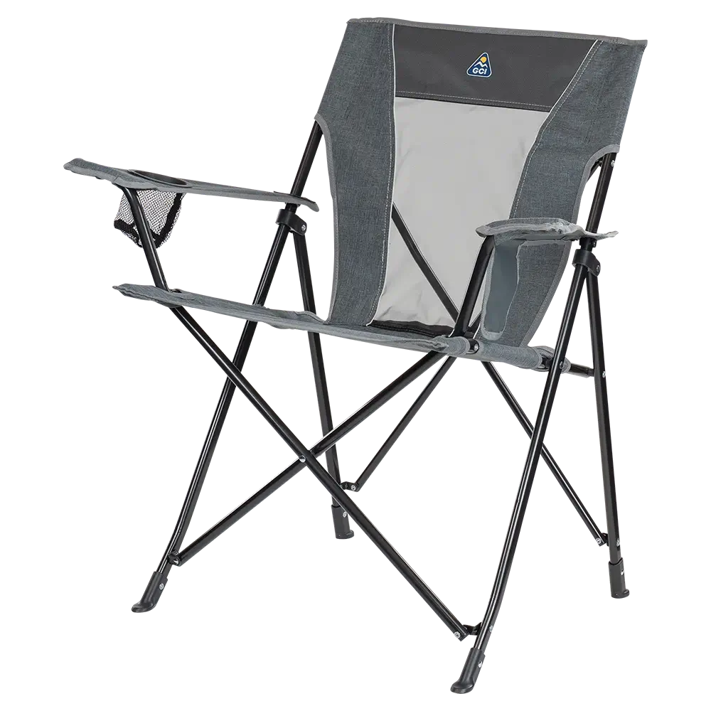 Lightweight Messenger Comfort Quad Chair - Choice 989 - Pico Compact Folding Camp Chair with Carry Bag Detail