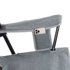 Lightweight Messenger Comfort Quad Chair - Choice 989 - Pico Compact Folding Camp Chair with Carry Bag Detail