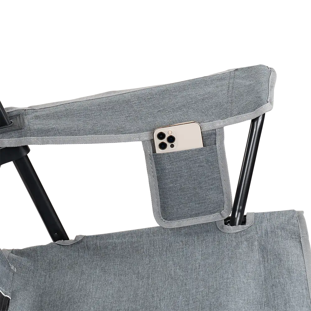 Lightweight Messenger Comfort Quad Chair - Choice 989 - Pico Compact Folding Camp Chair with Carry Bag Detail