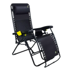 Low-Profile Freeform Zero Gravity Lounger Bundle - Choice 507 - Rust-Resistant Aluminum Sand-Friendly Lounge Chair Detail