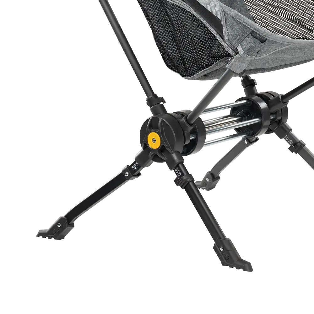 Patented Spring-Action ComPack Rocker - Choice 980 - Heavy-Duty Kickback Rocker with Beverage Holder Detail