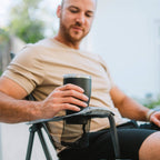 Lightweight Messenger Comfort Quad Chair - Choice 989 - Pico Compact Folding Camp Chair with Carry Bag Detail