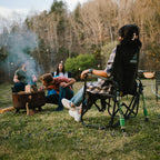 Patented Spring-Action Adjustable Rocker - Choice 573 - Patented Spring-Action Rocking Chair for Camping Detail