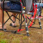 Patented Spring-Action Adjustable Rocker - Choice 573 - Patented Spring-Action Rocking Chair for Camping Detail