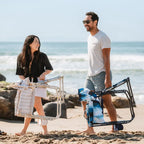 Luxury Camp Beach Rocker - Choice 712 - Freestyle Rocker Portable Outdoor Folding Chair Detail