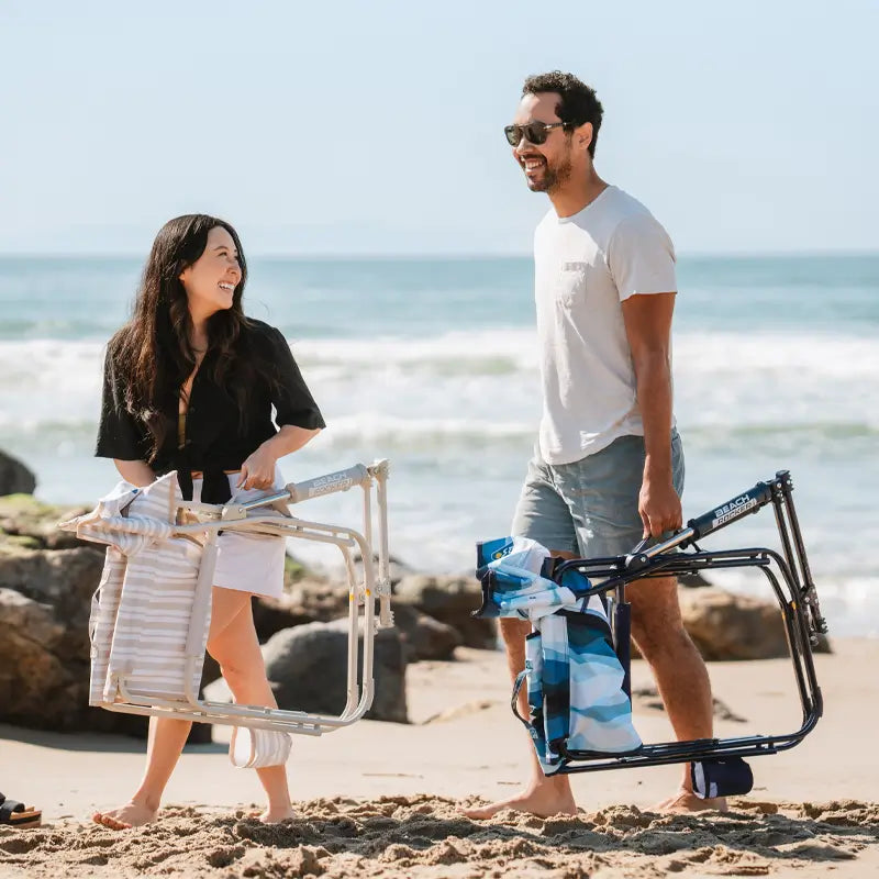 Luxury Camp Beach Rocker - Choice 712 - Freestyle Rocker Portable Outdoor Folding Chair Detail