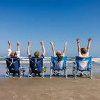 Luxury Camp Beach Rocker - Choice 712 - Freestyle Rocker Portable Outdoor Folding Chair Detail