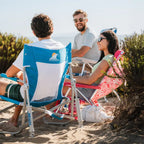 Luxury Camp Beach Rocker - Choice 712 - Freestyle Rocker Portable Outdoor Folding Chair Detail