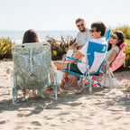 Luxury Camp Beach Rocker - Choice 712 - Freestyle Rocker Portable Outdoor Folding Chair Detail
