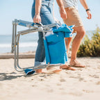 Luxury Camp Beach Rocker - Choice 712 - Freestyle Rocker Portable Outdoor Folding Chair Detail