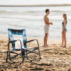 Luxury Camp Beach Rocker - Choice 712 - Freestyle Rocker Portable Outdoor Folding Chair Detail