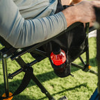 Smooth Motion BreezeRocker - Choice 504 - Patented Spring-Action Rocking Chair for Camping Detail