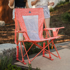 Smooth Motion Comfort Pro Rocker - Choice 375 - Heavy-Duty Kickback Rocker with Beverage Holder Detail