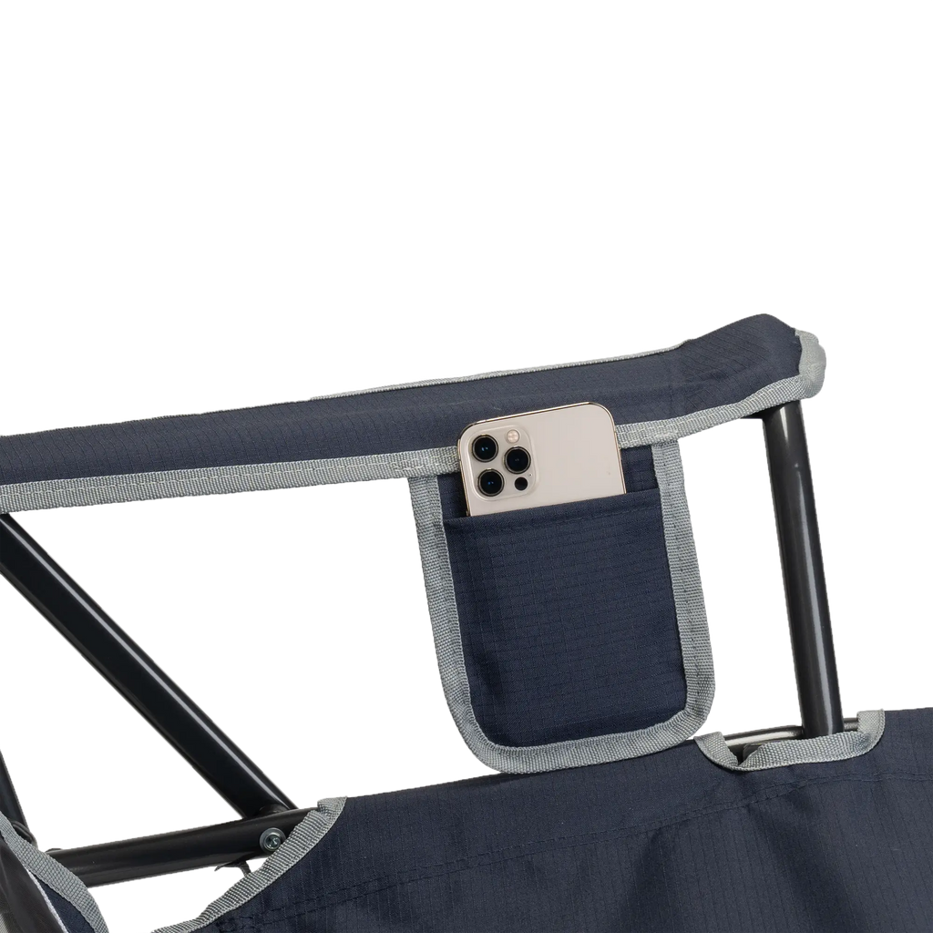Smooth Motion Comfort Pro Rocker - Choice 375 - Heavy-Duty Kickback Rocker with Beverage Holder Detail