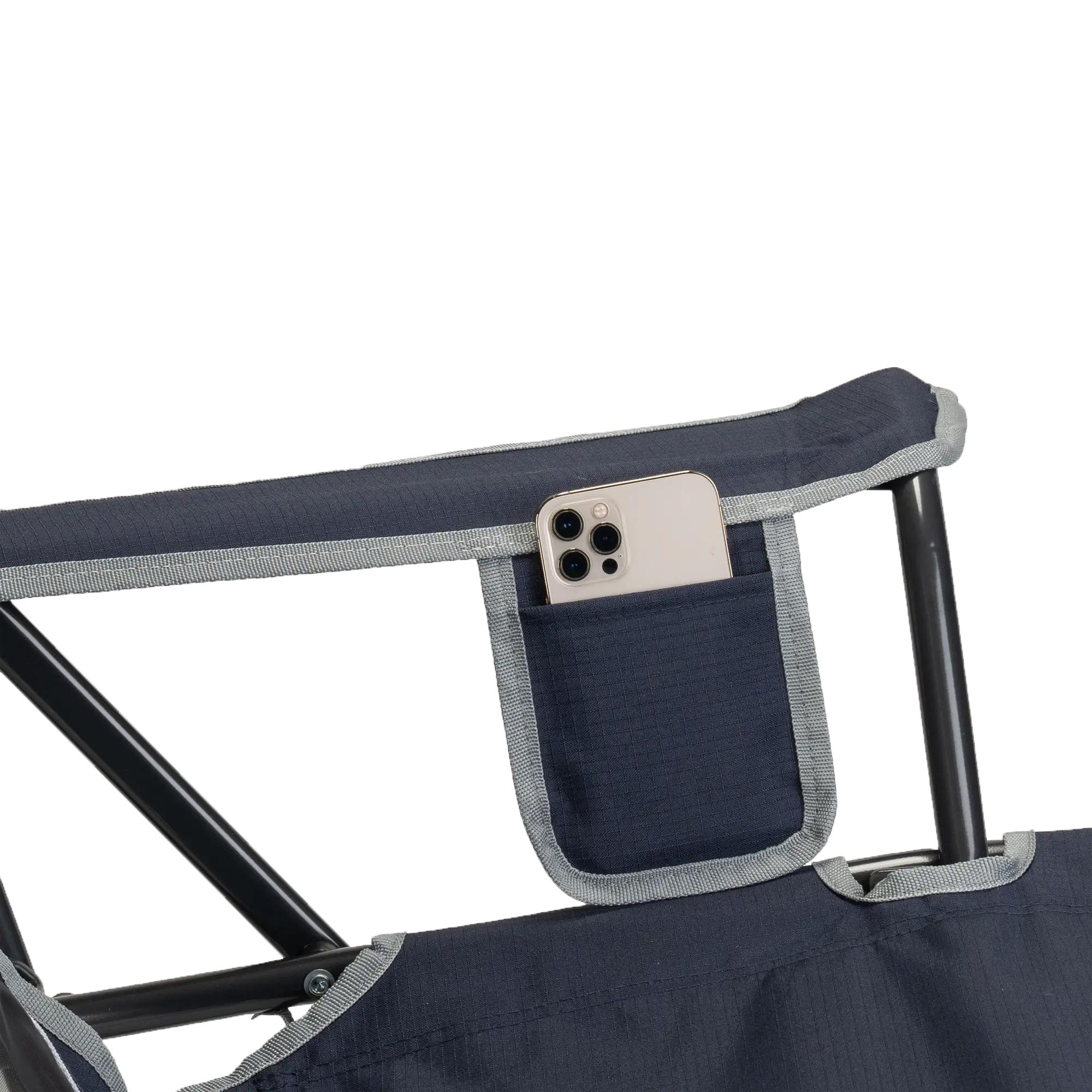 Smooth Motion Comfort Pro Rocker - Choice 375 - Heavy-Duty Kickback Rocker with Beverage Holder Detail