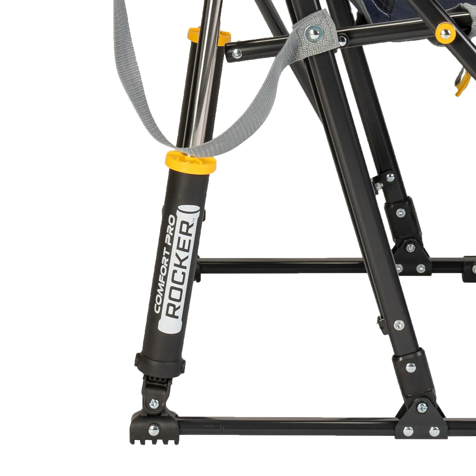 Smooth Motion Comfort Pro Rocker - Choice 375 - Heavy-Duty Kickback Rocker with Beverage Holder Detail