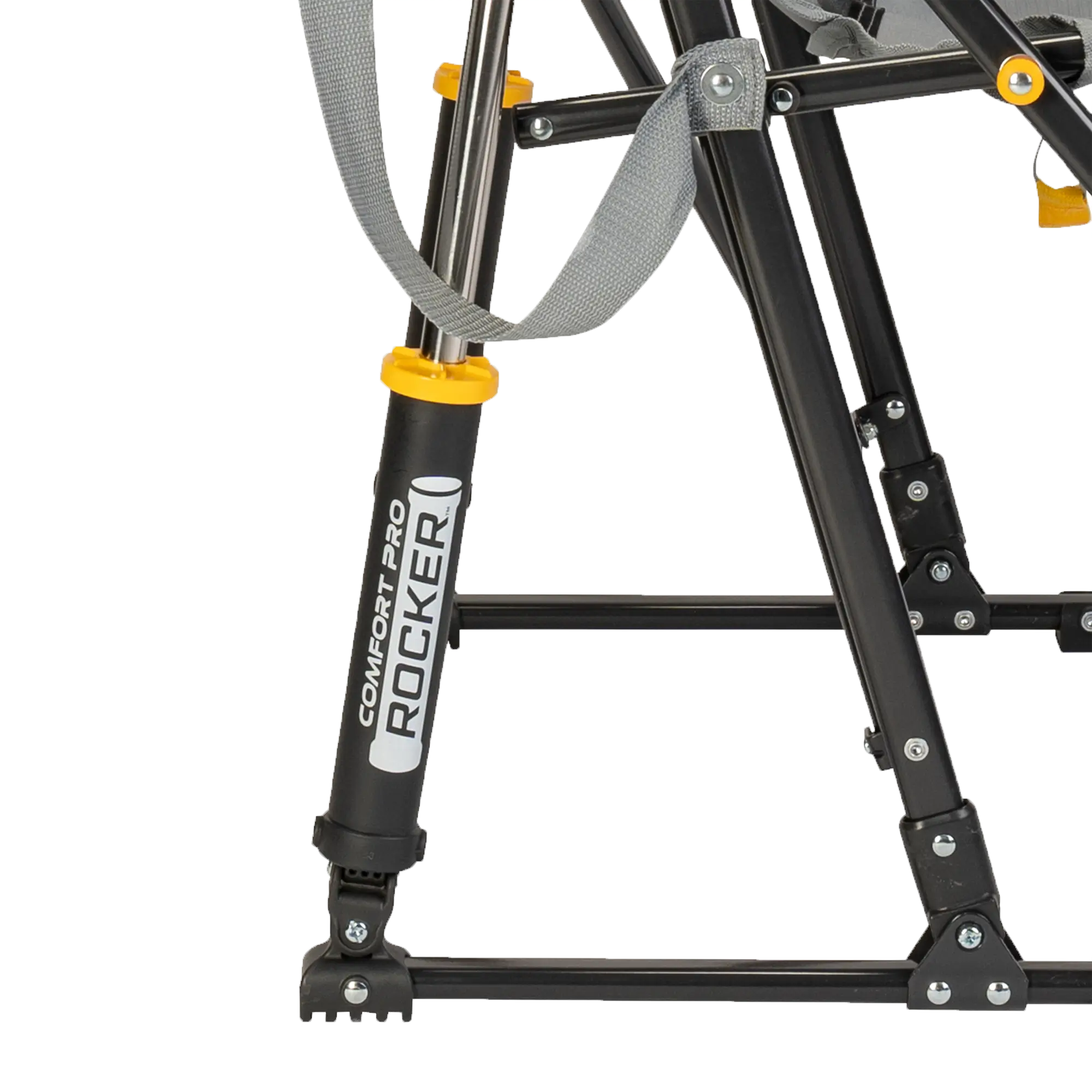 Smooth Motion Comfort Pro Rocker - Choice 375 - Heavy-Duty Kickback Rocker with Beverage Holder Detail