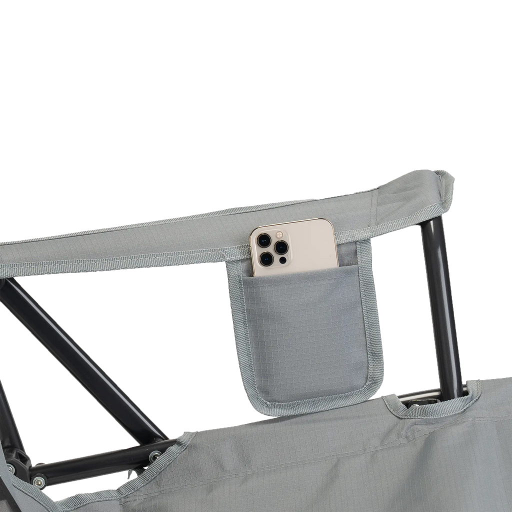 Smooth Motion Comfort Pro Rocker - Choice 375 - Heavy-Duty Kickback Rocker with Beverage Holder Detail
