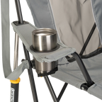 Smooth Motion Comfort Pro Rocker - Choice 375 - Heavy-Duty Kickback Rocker with Beverage Holder Detail