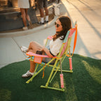 Smooth Motion Comfort Pro Rocker - Choice 375 - Heavy-Duty Kickback Rocker with Beverage Holder Detail