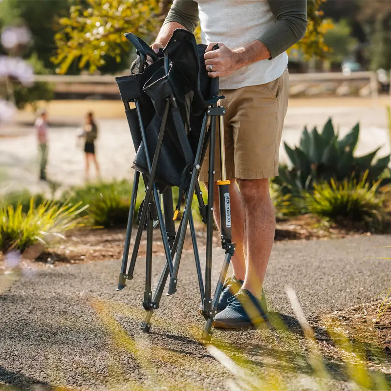 Heavy-Duty Freestyle Comfort Pro Rocker XL - Choice 107 - Heavy-Duty Kickback Rocker with Beverage Holder Detail