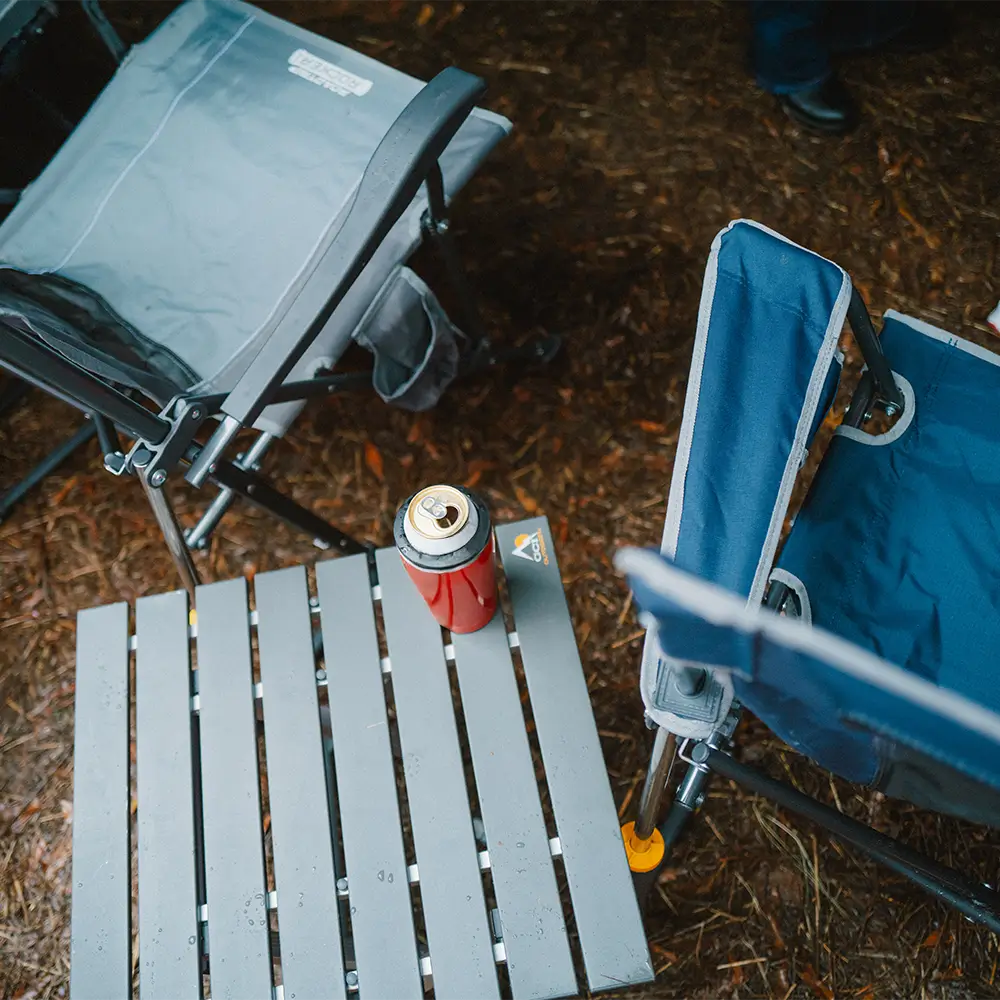 Heavy-Duty Grilling Compact Camp Table 20 - Choice 513 - Portable Camping Table with Heat-Resistant Countertop Detail