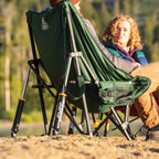 Smooth Motion Puff Rocker - Choice 731 - Freestyle Rocker Portable Outdoor Folding Chair Detail