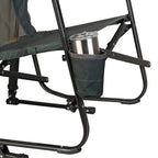 Premium All-Weather FirePit Rocker - Choice 737 - RoadTrip Rocker Smooth Motion Camp Chair Detail