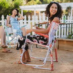 Luxury Camp Freestyle Rocker - Choice 711 - Heavy-Duty Kickback Rocker with Beverage Holder Detail